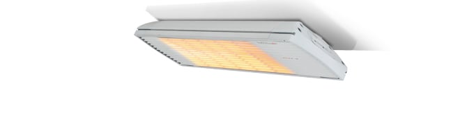 Heatscope Spot 2200W WhiteWhite wRemote Patio Heater