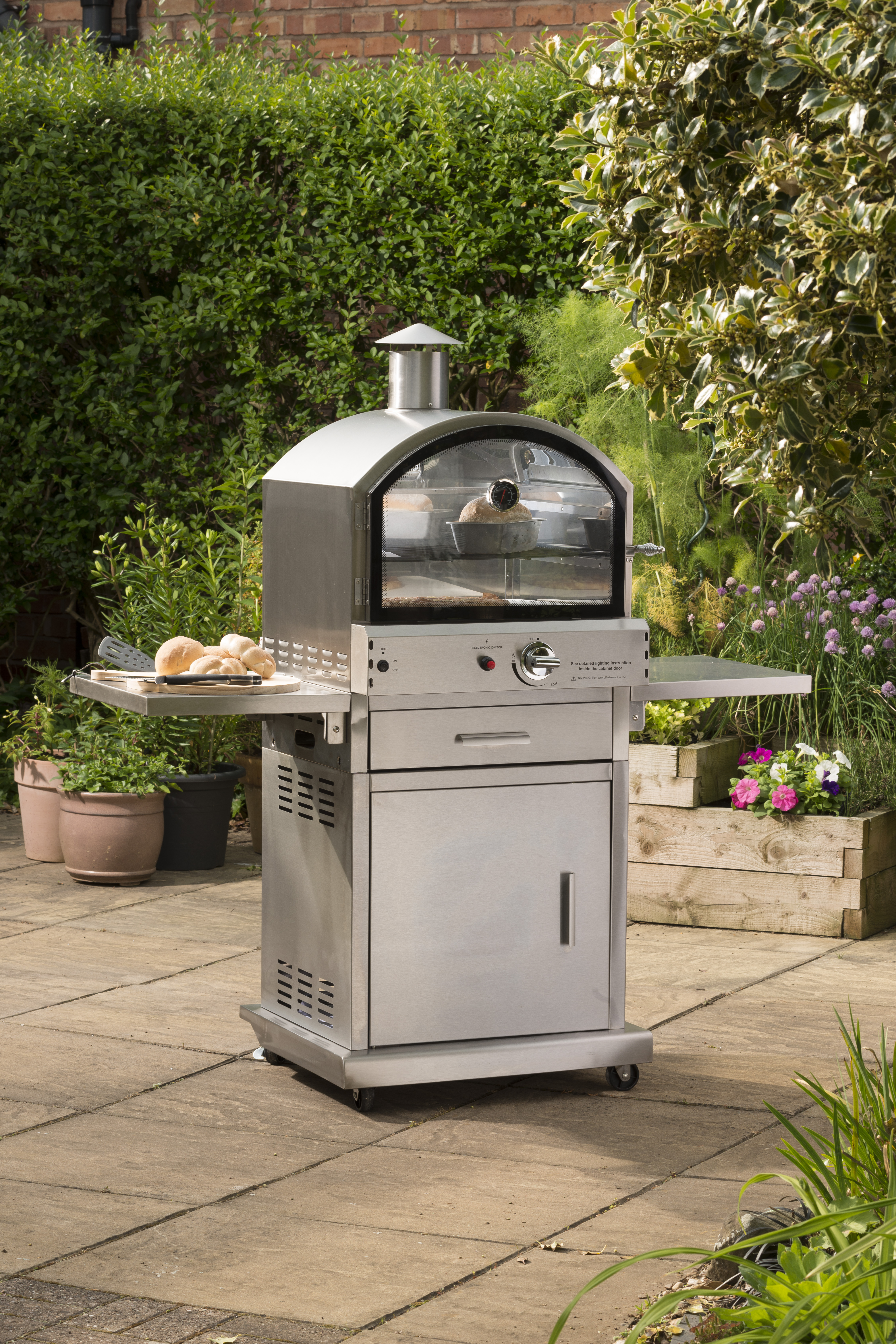 Lifestyle Milano Deluxe Gas Pizza Oven