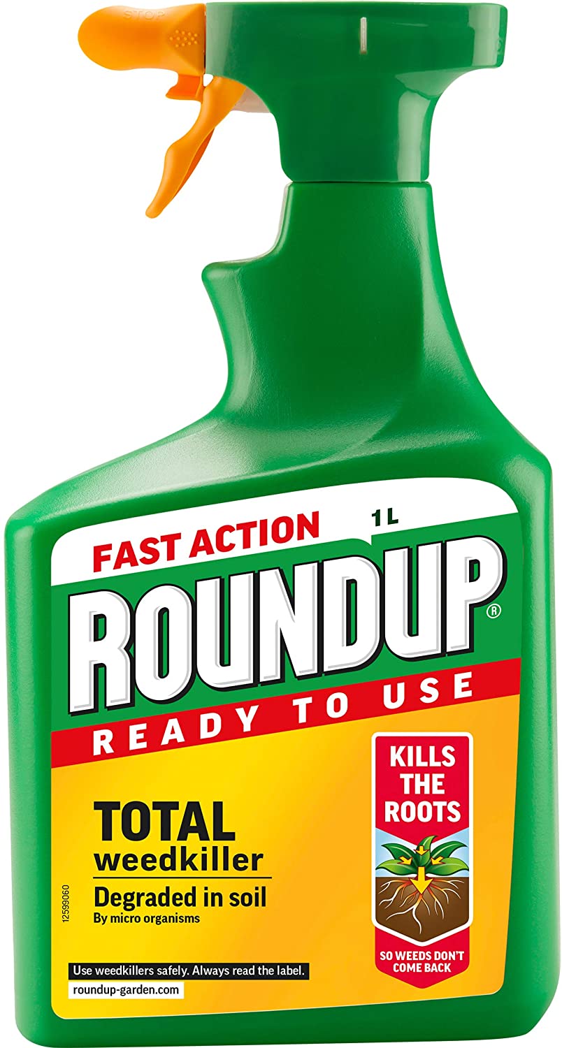 Image of Roundup Fast Action Ready to Use Total Weedkiller - 1L
