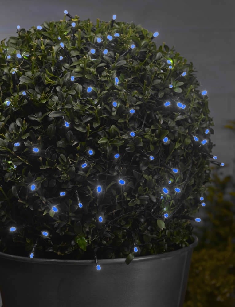 Smart Garden String Lights 100 Blue LED (Battery Powered) from Keen Gardener
