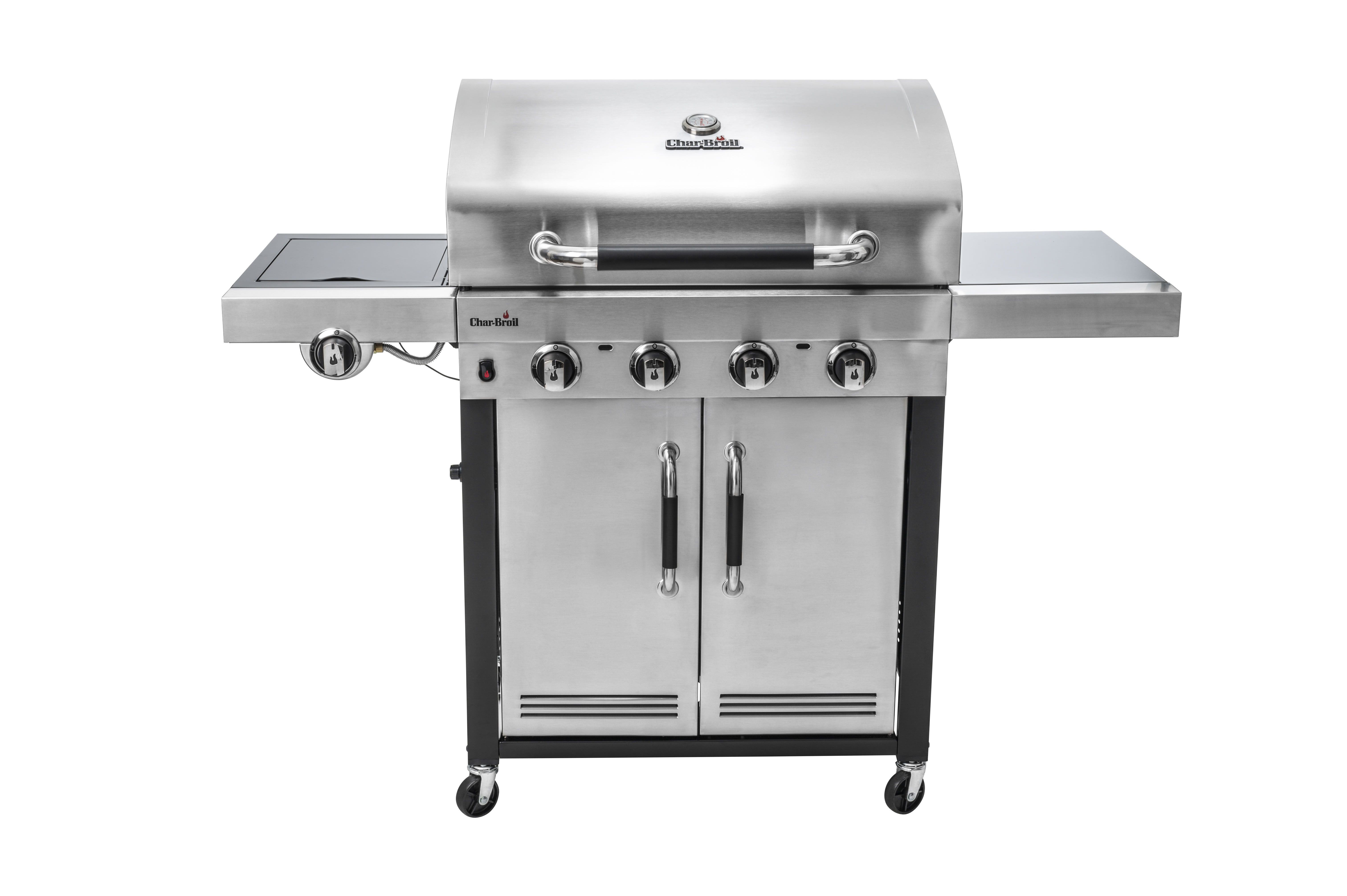 Char-Broil Advantage Series 445S 4 Burner Gas Barbecue Grill with TRU-Infrared technology (Stainless Steel)