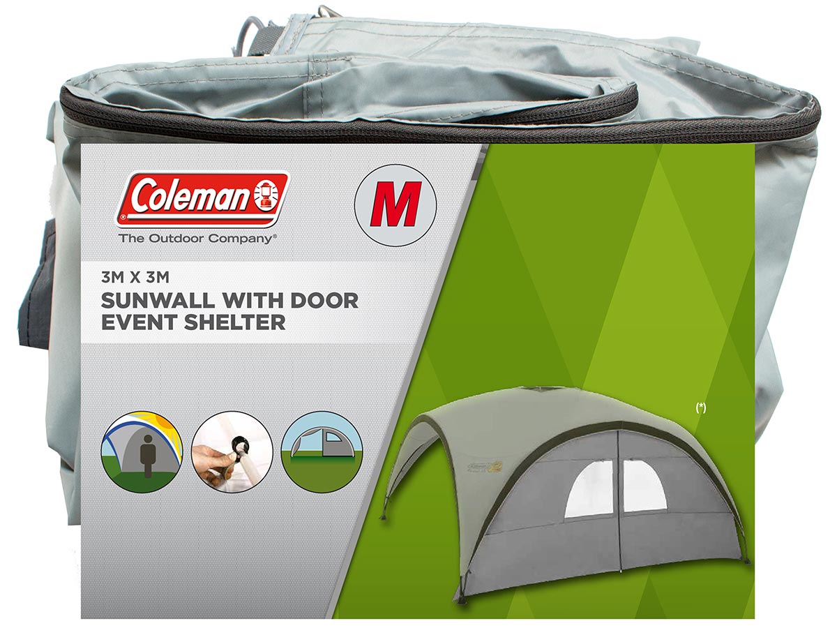 Coleman Event Shelter Pro M Sunwall Door (Silver)