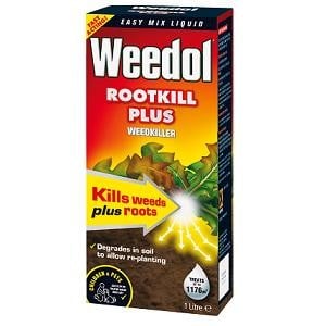 Weedol Rootkill Plus Concentrate Weedkiller - 1L