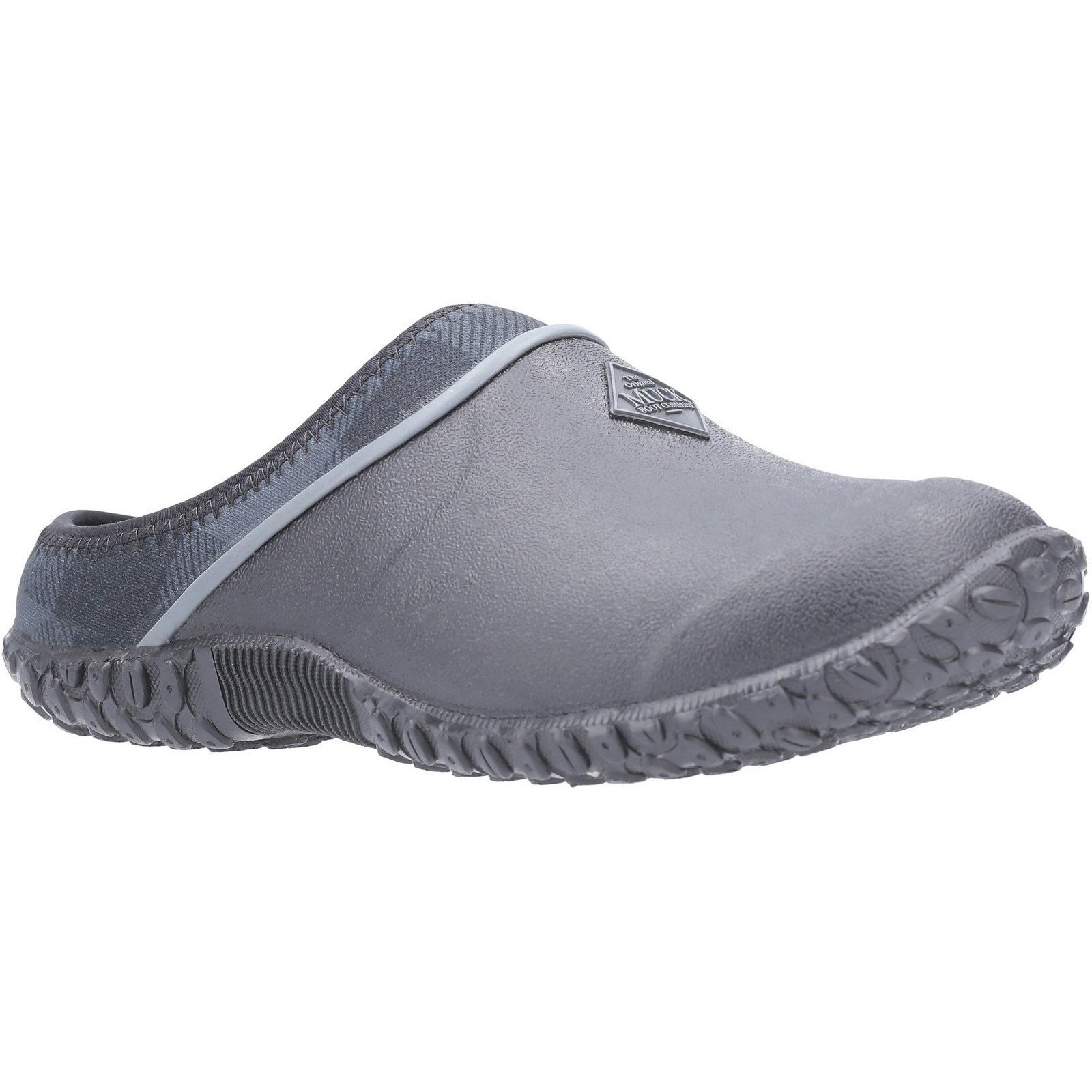 Muck Boots - Women’s RHS Muckster II Fleece Clog (Black/Grey Plaid)-4
