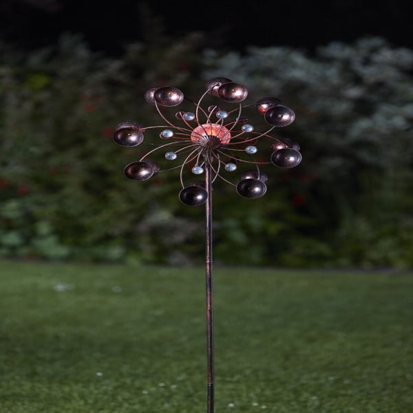 Smart Garden Venti Wind Spinner with Solar Crackle Ball