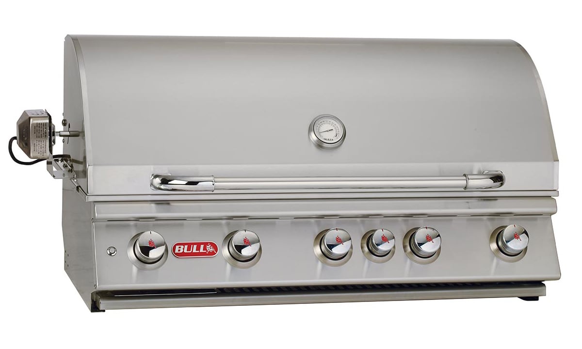 Bull Brahma Built-In with Lights Gas BBQ (Natural Gas)