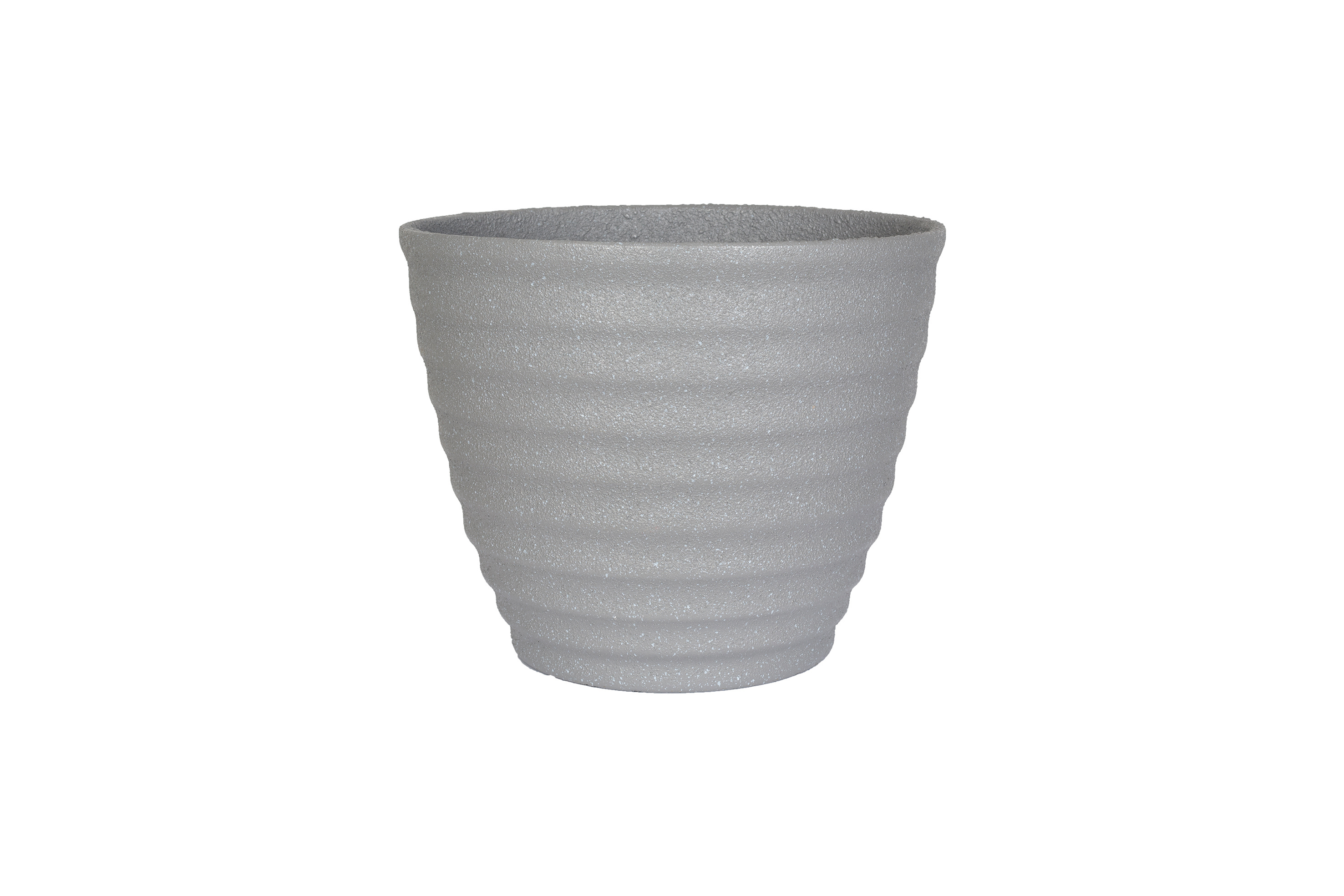 Kelkay Terrazzo and Stone Hudson Small Pot (Grey)