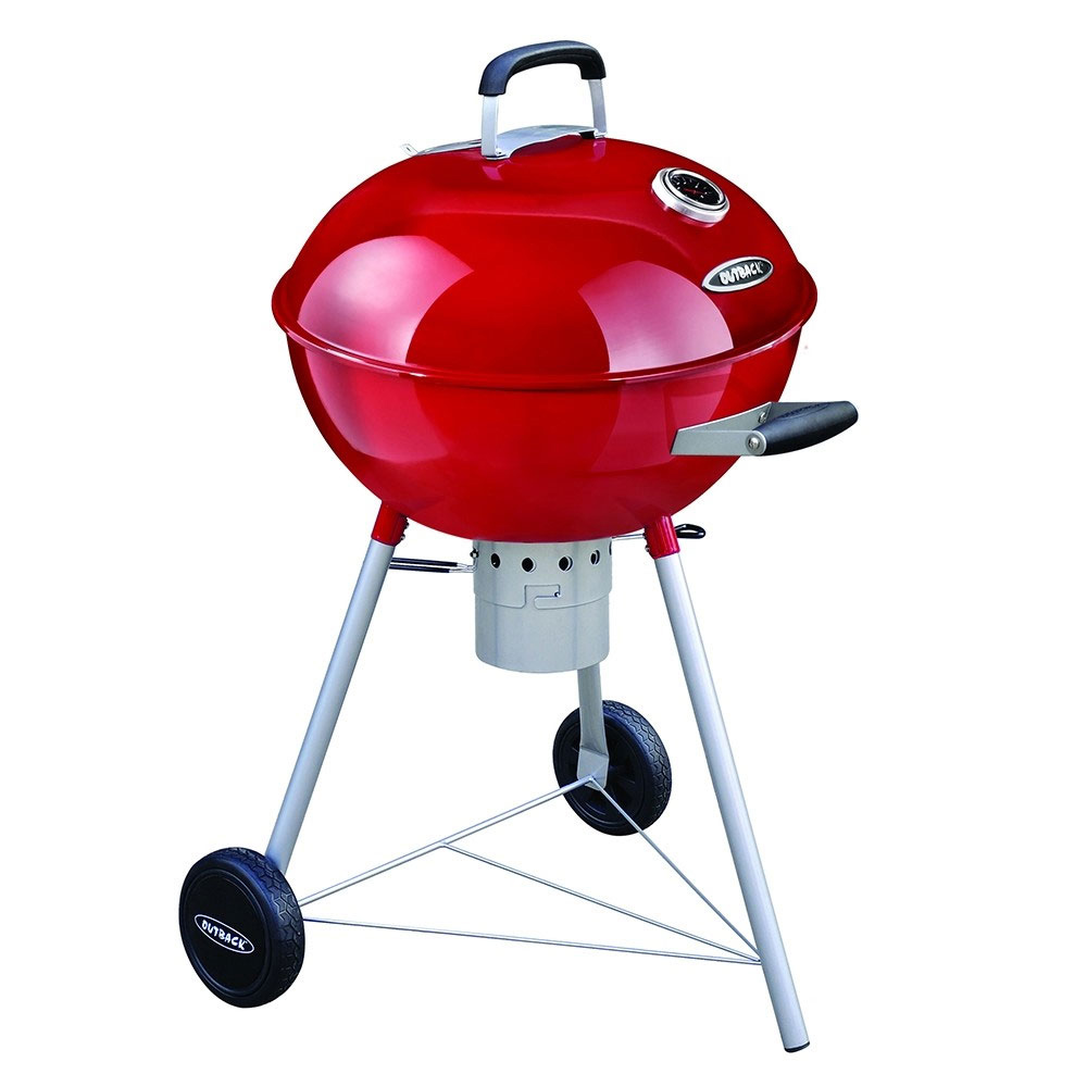 Outback Comet Charcoal Kettle BBQ (Red)