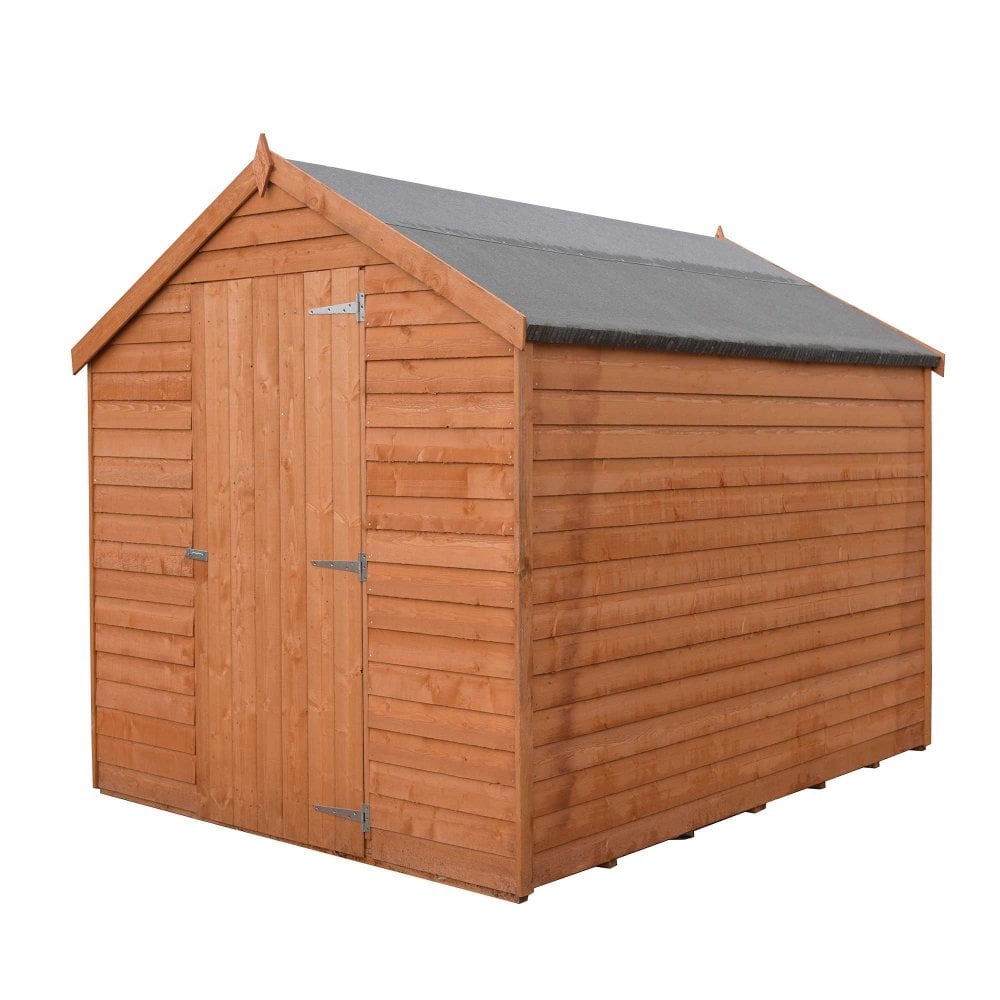 Shire 8x6 Overlap Value Dip Treated Garden Shed