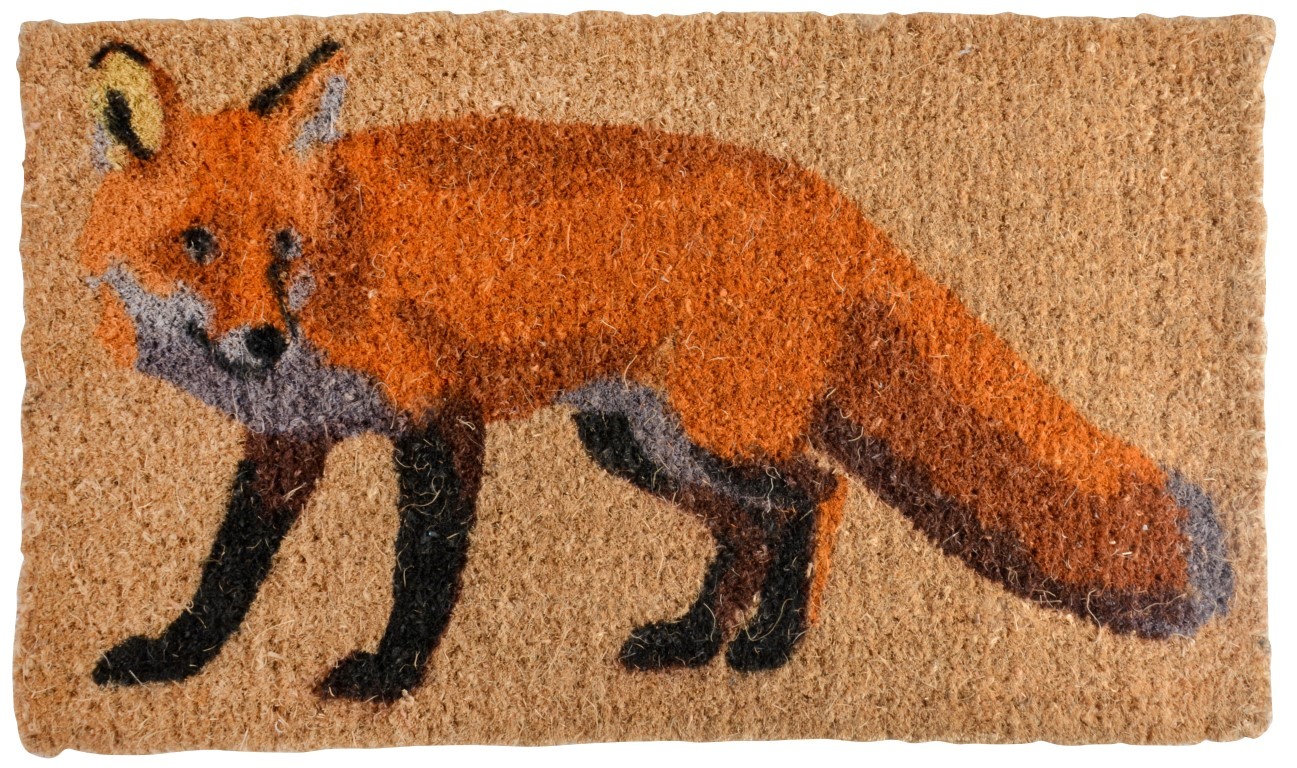 Fallen Fruits Coir Doormat (Fox)