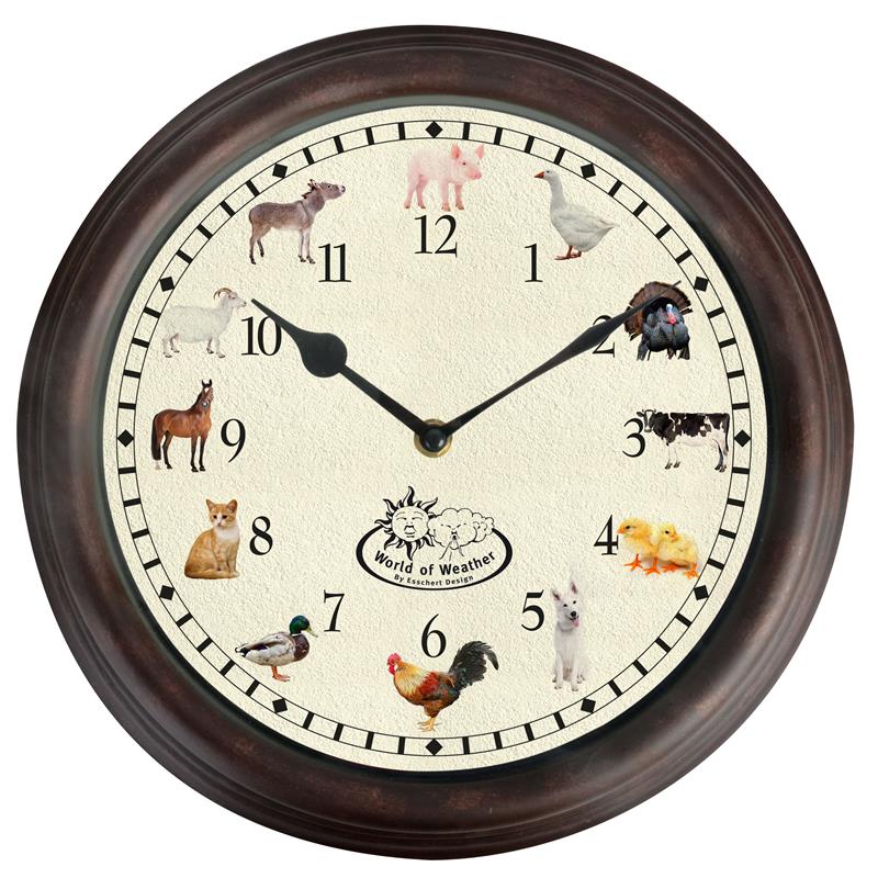 Fallen Fruits Farm Animal Sound Clock