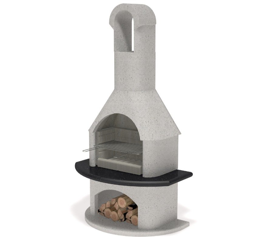 Buschbeck Ambiente Masonry Barbecue Fireplace