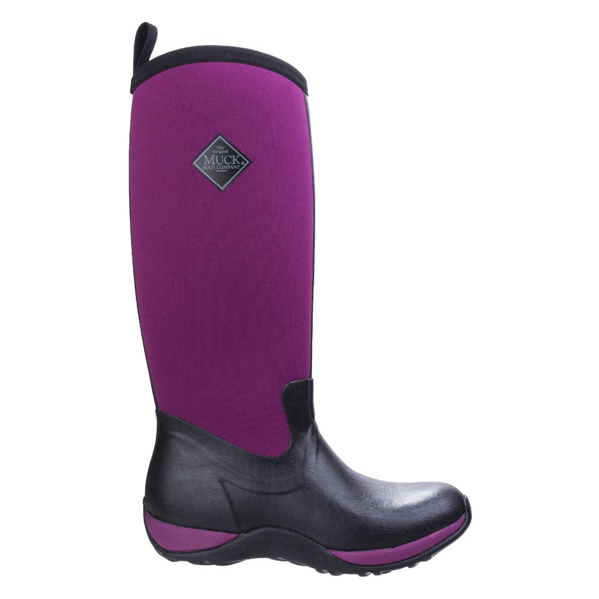 Muck Boots - Arctic Adventure (Black/Maroon)-[Size:5]