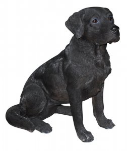 Vivid Arts Real Life Black Labrador - Size A