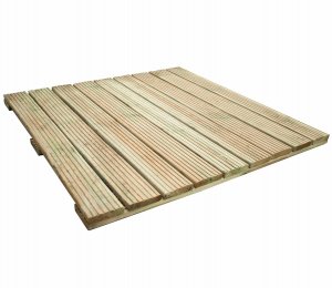 Forest Garden Patio Deck Tile 90x90cm (Pack of 4)