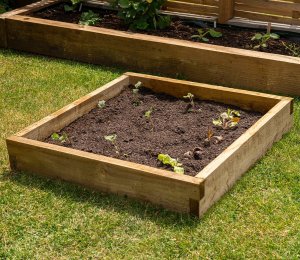 Forest Garden Caledonian Compact Raised Bed 90x90cm