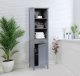 Gablemere Tall Boy Storage Cabinet (Grey)