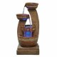 Easy Fountain Azure Columns Mains Water Feature with LEDs