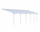 Palram Olympia Patio Cover 3 x 9.71m White - Clear