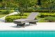 Willow Grand Rattan Adjustable Sunlounger by Alexander Rose (Fawn/Truffle)