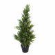 Leaf Design 95cm Artificial Cedar Cypress Artificial Bushy Topiary Tree UV Protected