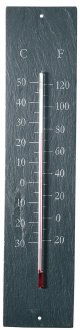 Fallen Fruits Slate Thermometer 
