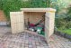 Forest Garden Pent Large Outdoor Store Pressure Treated 