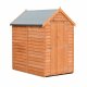 Shire Overlap 6x4 Value Dip Treated Garden Shed