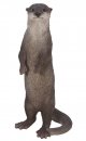 Vivid Arts Real Life Standing Otter - Size B
