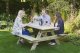 Forest Garden Rectangular Picnic Table - Small