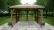 Forest Garden 3.5m Square Wooden Gazebo with Timber Roof (No Base)