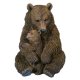 Vivid Arts Real Life Mother / Baby Brown Bear - Size A