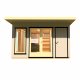 Shire 12x12 Cali Pent Home Garden Office With Storage