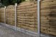 Forest Garden 1.8m x 1.8m Pressure Treated Decorative Dome Top Fence Panel