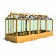 Shire 6x16 Holkham Dip Treated Wooden Greenhouse