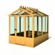 Shire 6x8 Holkham Dip Treated Wooden Greenhouse