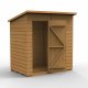 Forest Garden 6x4 Shiplap Dip Treated Pent Shed (No Window / Installation Included)