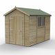 Timberdale 10x6 Tongue and Groove Pressure Treated Apex Wooden Garden Shed
