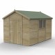 Timberdale 12x8 Tongue and Groove Pressure Treated Apex Wooden Garden Shed 
