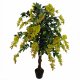 Leaf Design 120cm Artificial Yellow Wisteria Tree