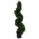 Leaf Design 120cm Sprial Cedar Tree Artificial Topiary
