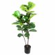 Leaf Design 150cm Artificial Fiddle Leaf Fig Realistic Plant
