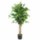 Leaf Design 120cm Premium Artificial Ficus Twist Tree