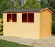 Shire Lewis 10 x 6 Shiplap Tongue and Groove Dip Treated Garden Shed