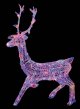 Premier 1.4m Soft Acrylic Stag with 300 Multi-Coloured Multi-Action LEDS
