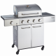 Outback Meteor 4 Burner Stainless Steel Gas BBQ