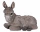 Vivid Arts Real Life Laying Baby Donkey (Size D)
