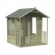 Forest Garden 6x6 Oakley Overlap Apex Pressure Treated Summerhouse (Installation Included)