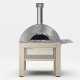 Fontana Bellagio Wood Pizza Oven with Trolley