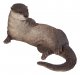 Vivid Arts Real Life Laying Otter - Size B 